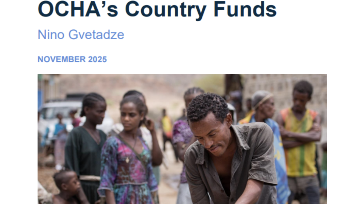 A community member with a physical impairment is allowed to eat at Tartuarwa Primary School in the East Belessa district of Ethiopia on May 17, 2016. Students and other community members with disabilities receive a daily meal and water through a school feeding and water distribution program funded by CBM.