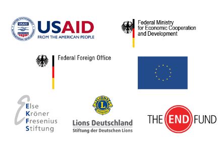 Logos of institutional donors