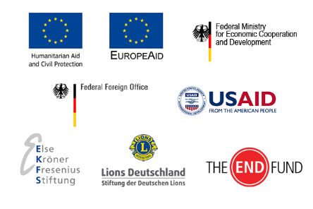Logos of CBM's Institutional Donor partners