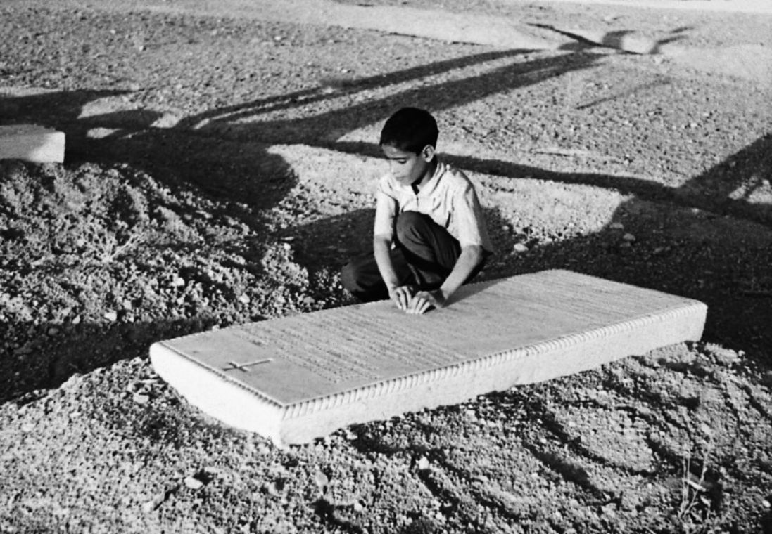 23 April 1955: Christoffel dies in Isfahan. He is buried in the Armenian cemetery. His tombstone bears the following inscription in German, Armenian and Persian: &quot;Here lies in the peace of God, after more than 50 years of missionary work, Pastor Ernst Jakob Christoffel, the father of the blind, the abandoned, the crippled and the deaf and dumb.