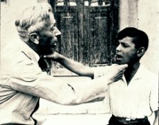 Ernst Jakob Christoffel was teaching a deaf boy. Christoffel wrote to his supporters: 'I wish you could be present at a lesson. You see, they have to learn every sound with great effort. We are now at 'ch'. We have been practising for two weeks.
