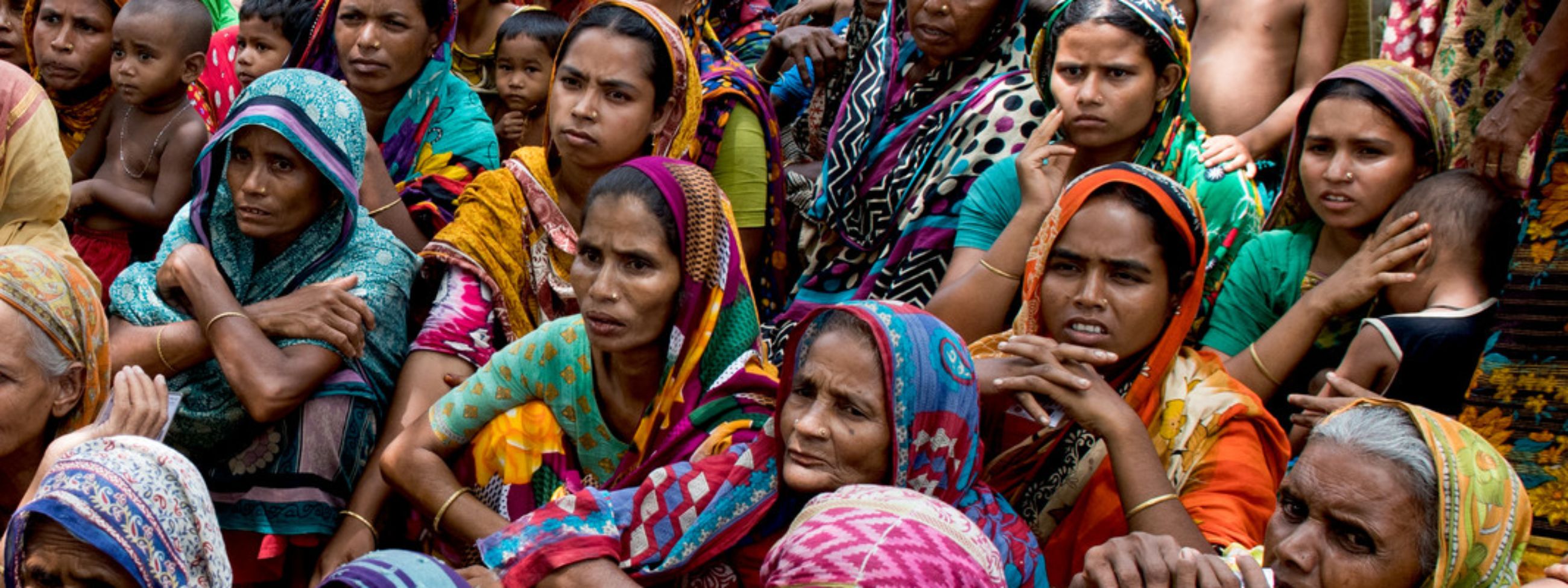 A group of women