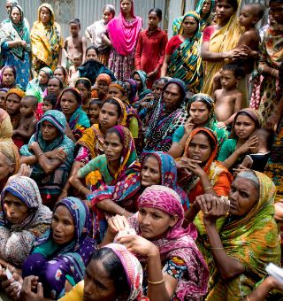 A group of women